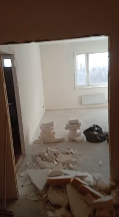 Демонтаж дверной коробки